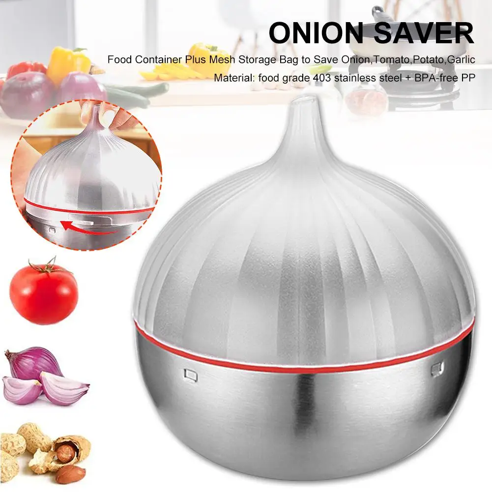 1 шт. Кухня Еда контейнер для овощей лук коробка Лук Чеснок авокадо помидоры