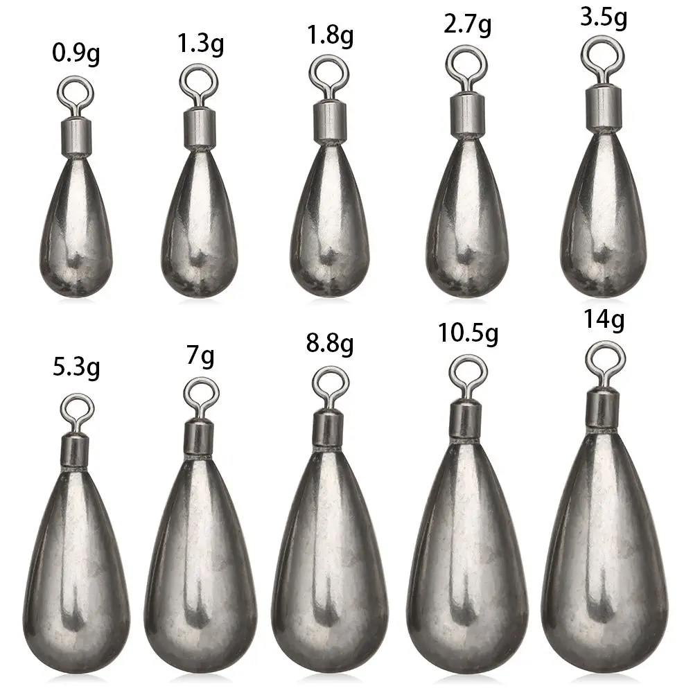 Quick Release Casting Additional Weight Tear Drop Shot Weights Line Sinkers Hook Connector Fishing Tungsten fall Sinker | Спорт и