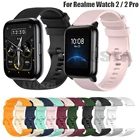 Ремешок для часов Realme Watch 2Watch2 Pro, силиконовый смарт-браслет для часов Realme Watch S Watch S Pro, 22 мм