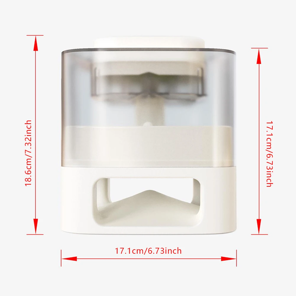 

Dog Food Dispenser Interactive Button Trigger Portion Control Pet Training Feeder for small cats dogs bowl cat bowl pet bowl