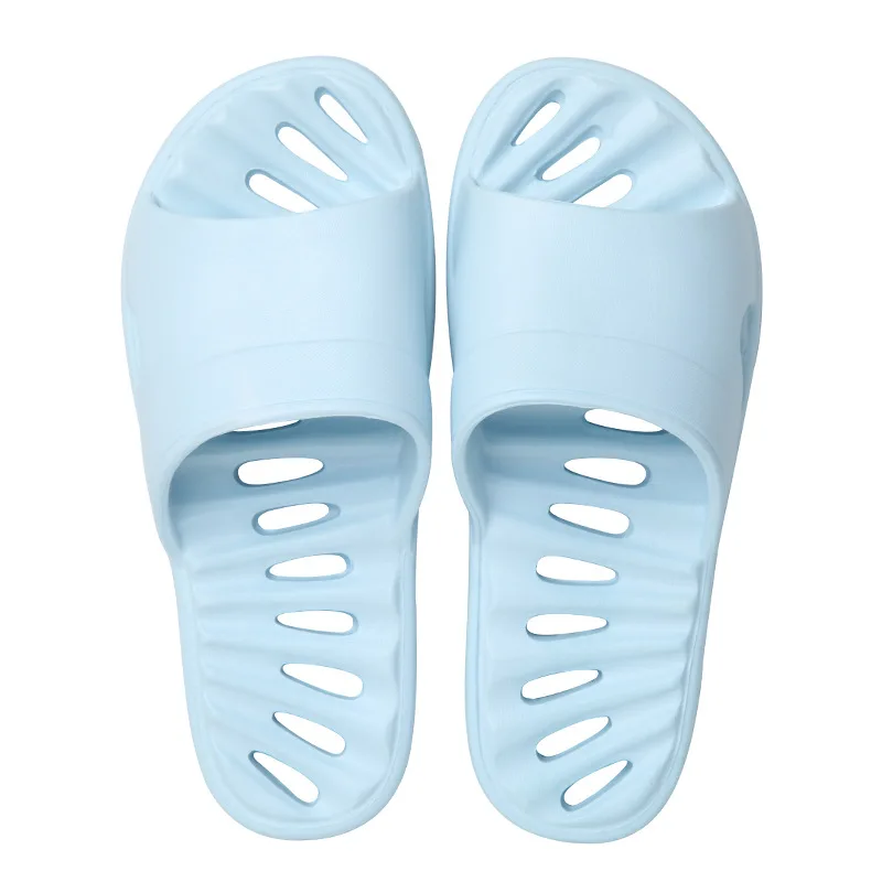 

Lovers Home Slippers Female Summer Seasons Water Leaking Home Flip flops Bathroom Bathing Silent Wear-Resistant Sandals Shoes