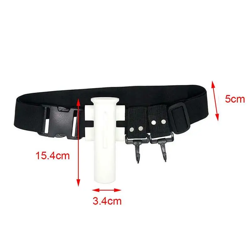 

Booms Fishing V02 Adjustable Waist Fishing Rod Holder Tackle Fishing Belt Fishing Accessories Professional Tools K9U4