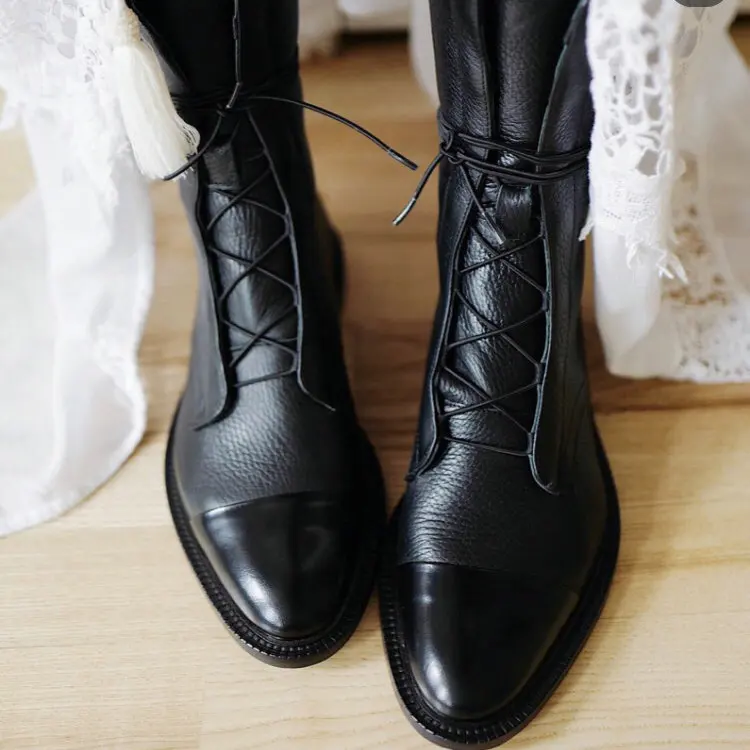 Женские ботинки челси Salu ботильоны ручной работы из 2020 натуральной кожи