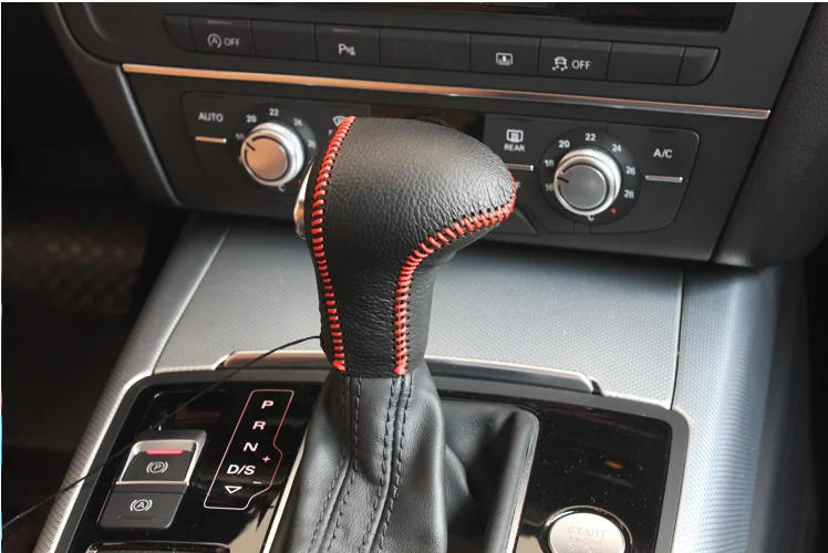 Новый автомобиль интерьера ручной тормоз ручка переключения крышку коробки