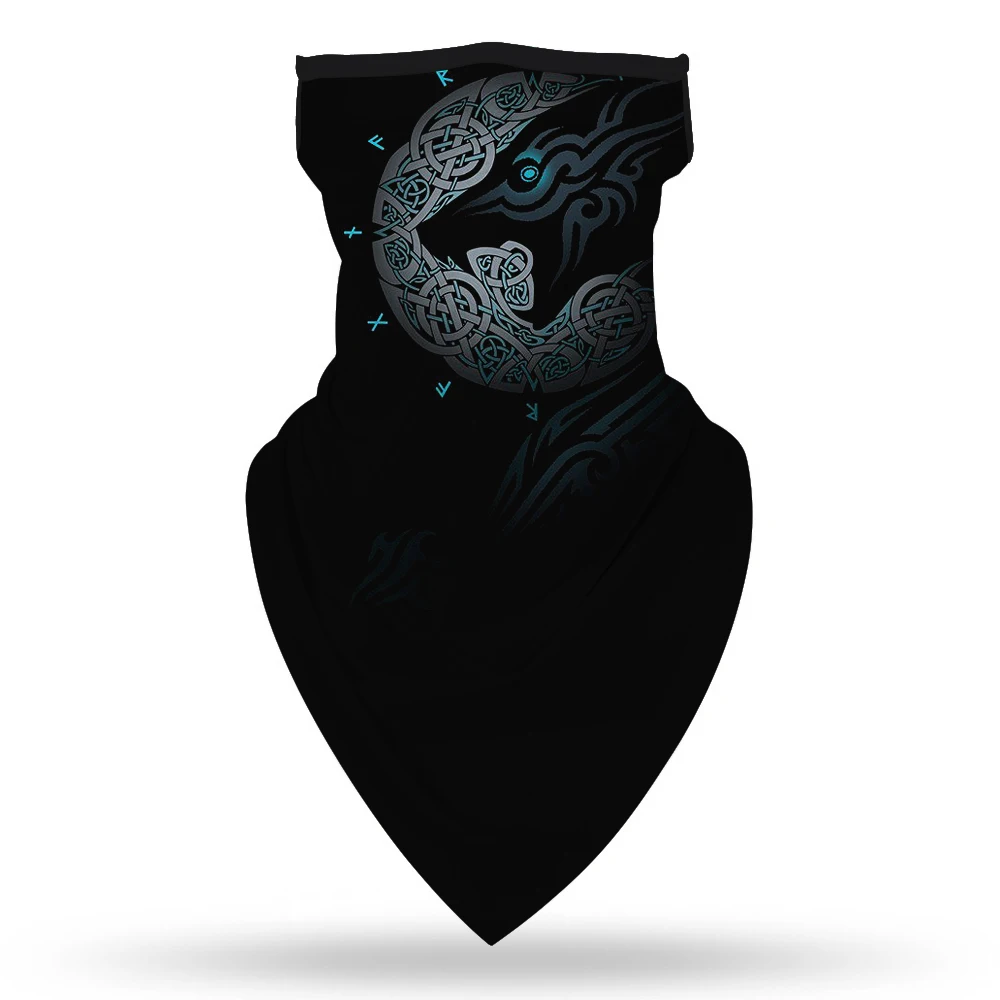 Велосипедные маски для лица Спортивная треугольная бандана клоуна с защитой от