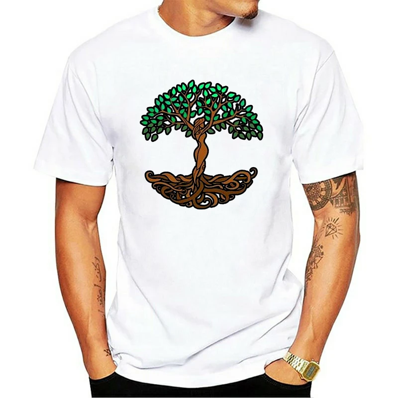 

Fashion Tree of Life Mother Nature T-Shirt Newest Tee Shirt Mens Clothing