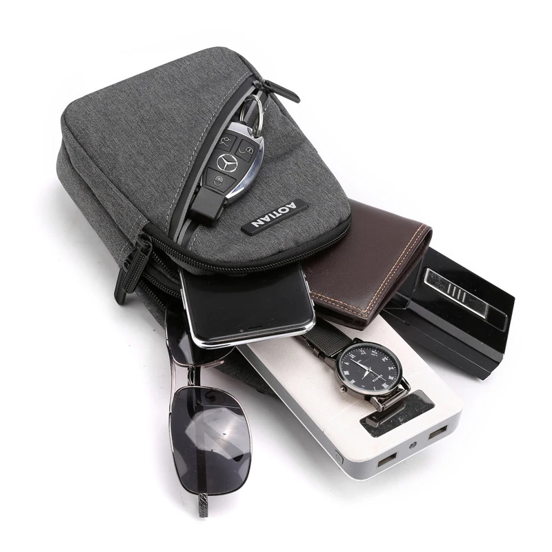 brand design oxford male crossbody bags anti theft chest bag messenger bag unisex summer school bags short trip pocket hot sale free global shipping