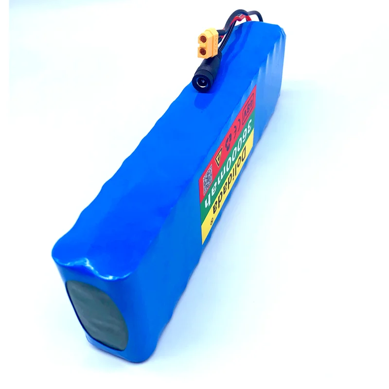 

E-bike battery 48v 36Ah 18650 lithium ion battery pack 13S2P bike conversion kit bafang 1000w and 54.6V 2A Charger + XT60/T Plug