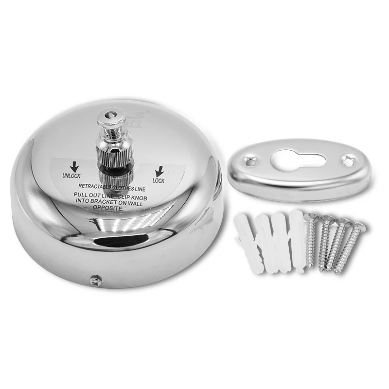 Веревка для белья RV выдвижная веревка из нержавеющей стали невидимая сушки в