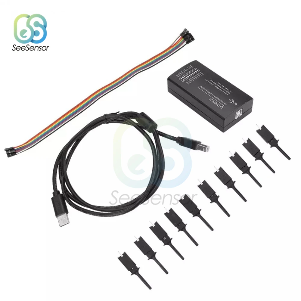 Виртуальный осциллограф I2C SPI CAN Uart LHT00SU1 логический анализатор