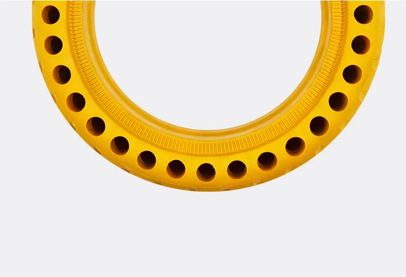 1 шт. XiaoMi Mijia M365 самокат перфорированный амортизирующий ударопрочные взрывозащищенные Шины пневматическая когда-либо твердая шина