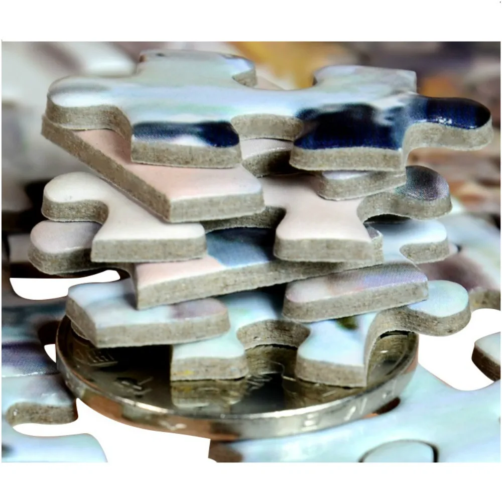 Взрослые 1000 шт. лесные олени головоломки с животными для взрослых игрушки пейзаж