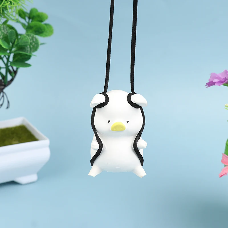 

Автомобильная подвеска Милая аниме маленькая свинка качели авто зеркало заднего вида подвесные украшения праздничные принадлежности