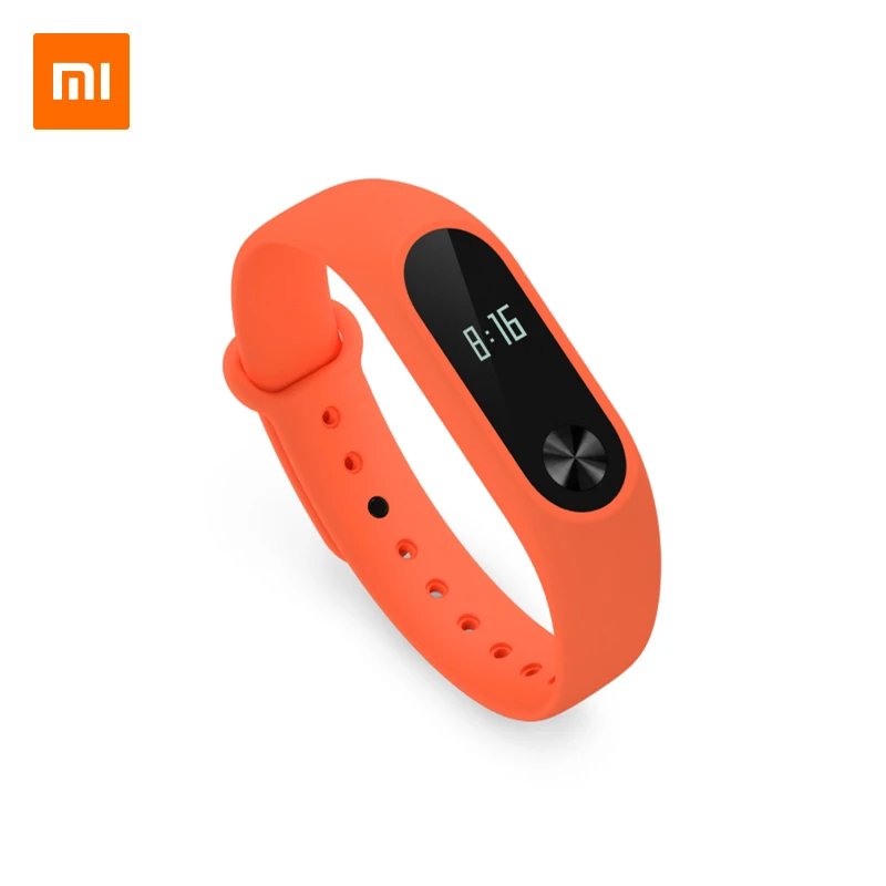 Оригинальный ремешок Xiaomi Mi Band 2 Зеленый силиконовый сменный TPE для умных часов