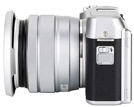 UV Filter+ Metal Lens Hood+ Cap for Fujifilm X-T100 X-T30 X-A20 X-A7 X-A5 XA20 XA7 XA5 XT30 XT100 Camera with 15-45mm lens