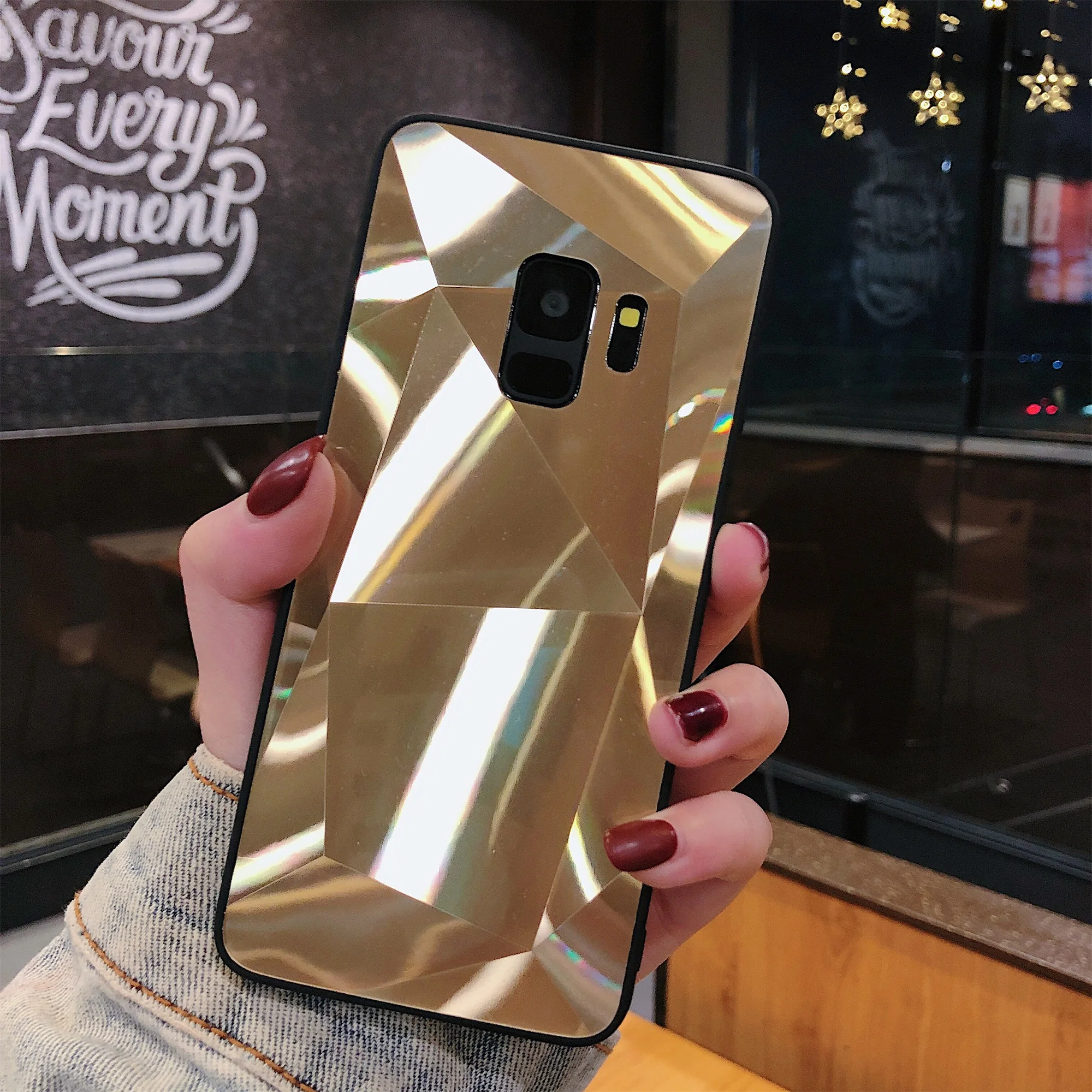 Роскошный чехол с алмазной текстурой для Samsung Galaxy M10 M20 M30 A10 A20 A30 A750 2018 тонкий