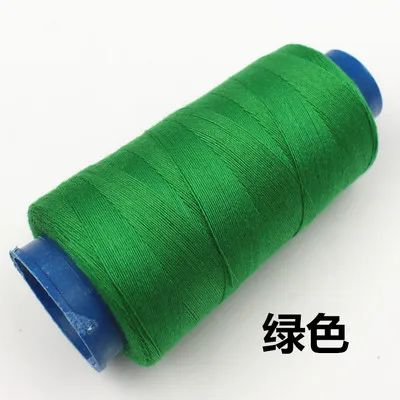 Green 20 S/3 высокоскоростная катушка многоцветная швейная нить 1400Y промышленная швейная нить для машины, используется: плотная ткань/Деним/джинсы/холст - Цвет: Green