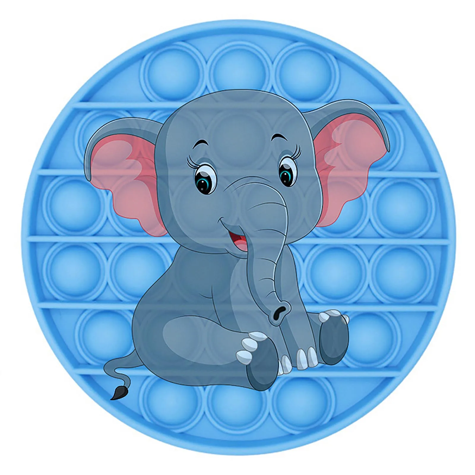 

1PC Push Bubble Fidget Sensory Toy Autism Special Needs Stress Reliever Needs Stress Reliever Children Funny Gift Fidget