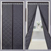 household winter door curtain magnetic heat insulation warmth windproof partition sound insulation door curtains keep warm home