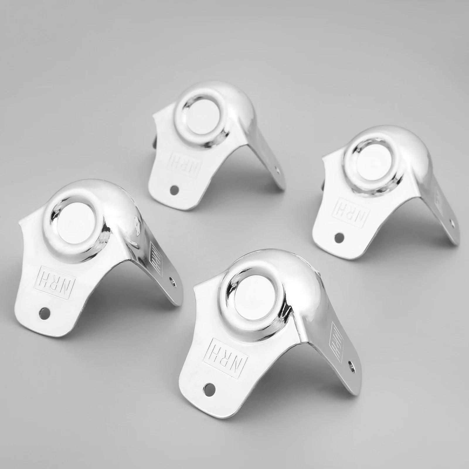 4/8PcsFurniture ремесленный Металл мяч Форма Угловой Кронштейн Крышка гвардии протектор для деревянный чемодан Рог промышленный воздушный Защитный пакет 58*52 мм - Цвет: 4Pcs B