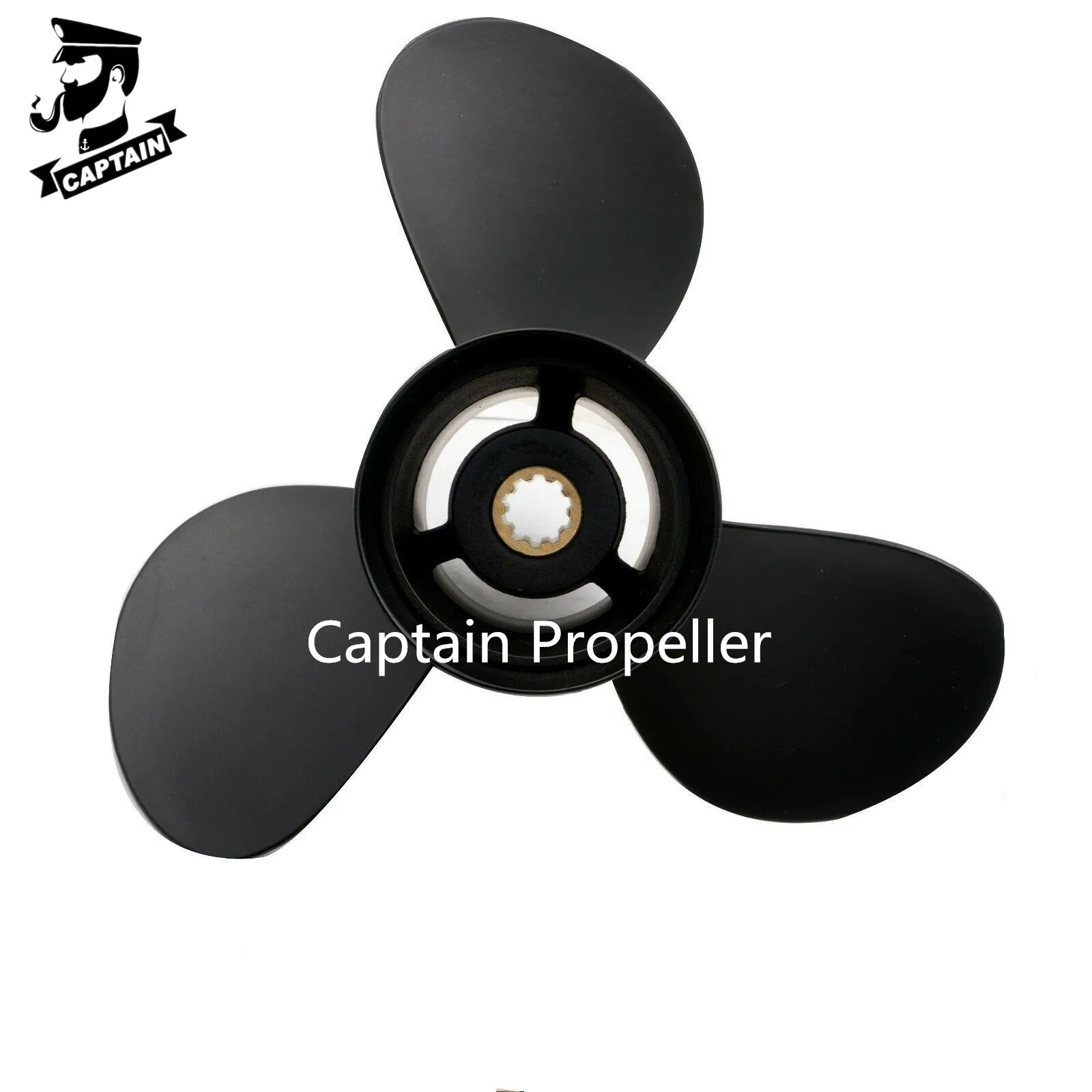 Captain Propeller-motor fueraborda Tohatsu, 10,25x14, MFS25B, MFS30B, 25HP, 30HP, 1985-2001, 25HP, 4 tiempos, 2002-más reciente