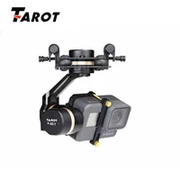 tarot tl3t05 for gopro 3d iv metal 3 axis brushless gimbal ptz for gopro hero 5 for fpv rc drone system action sport camera
