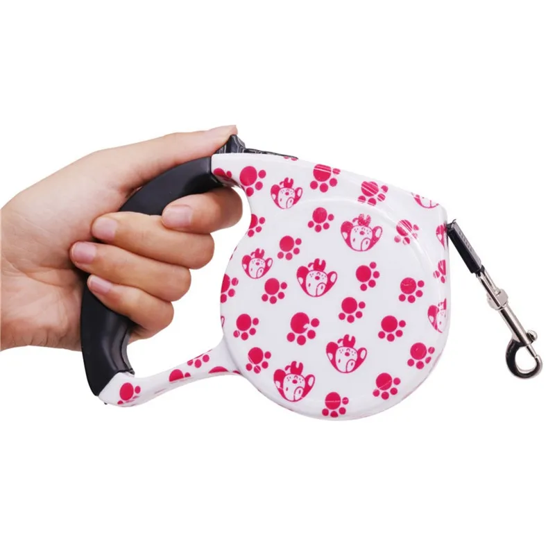 

Dog Leash Dog Collar Leash Automatic Retractable Leash Harness Puppy Patrol Rope Walking Cat Traction Pet Supplies 5m 1 Pcs