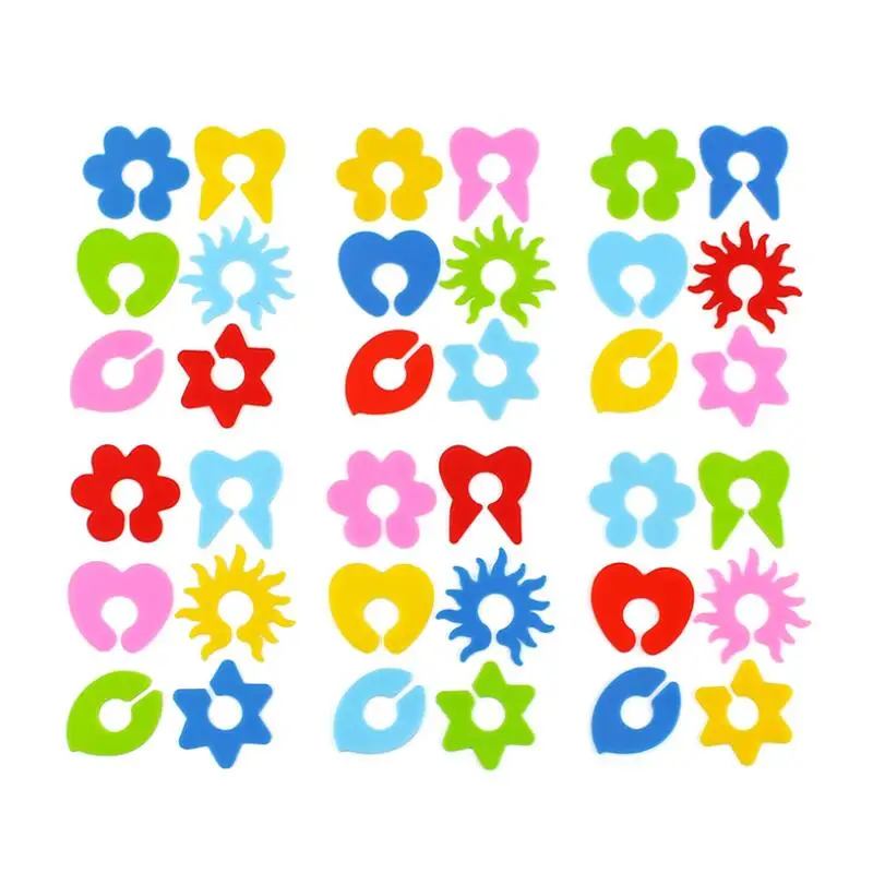 6 шт./компл. маркер стакан для вина силиконовая этикетка аксессуары барной посуды