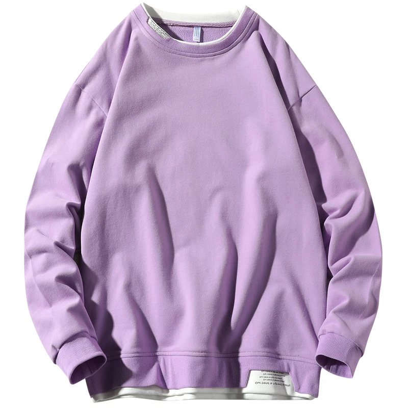 

Nice Pop Spring Vogue Long Sleeve Harajuku Men Hoodies Sweatshirt O-Neck Male Pullover Soft Coats ABZ638