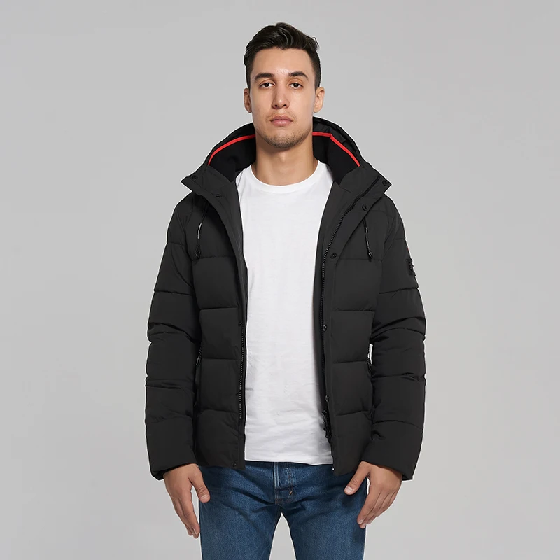 2020 Зимняя Куртка Мужская Теплая Толстая Хлопковая Стеганая Мужское Зимнее