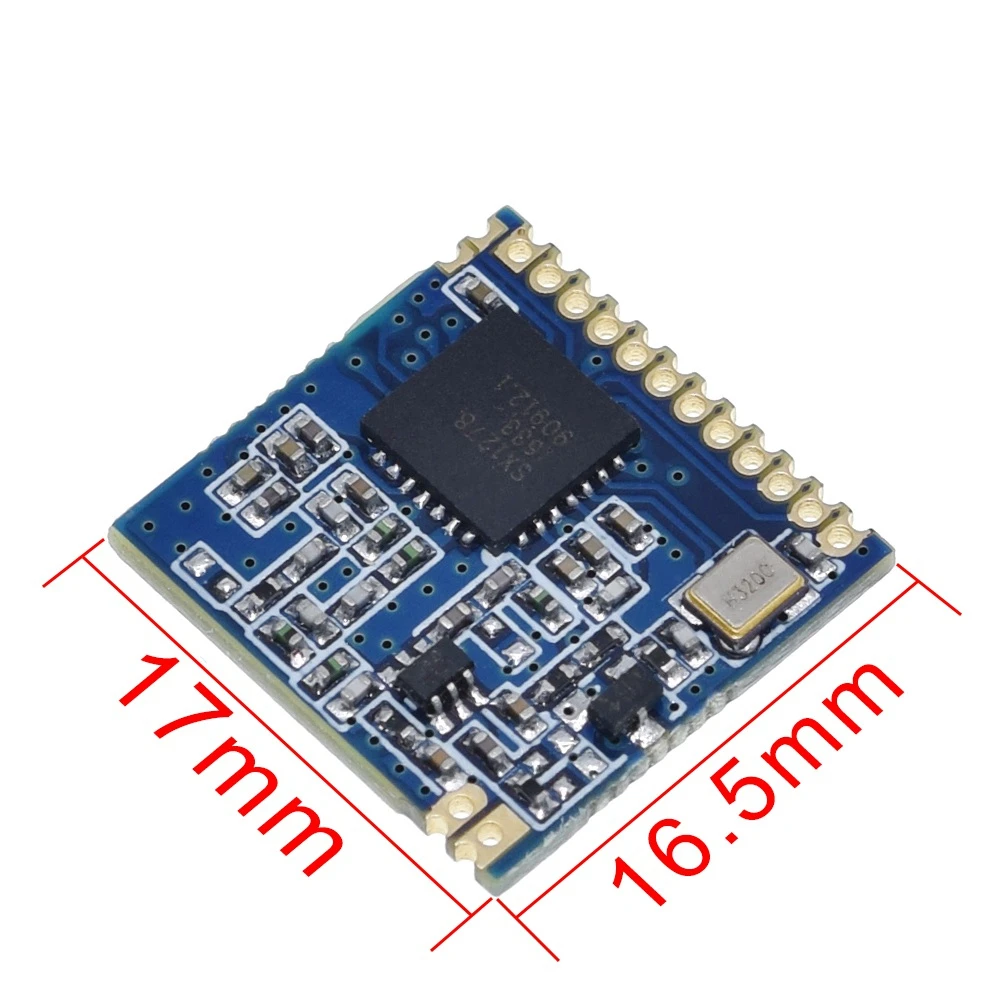 Беспроводной радиочастотный модуль LoRa SX1278 дальнего действия 433 МГц DRF1278F для