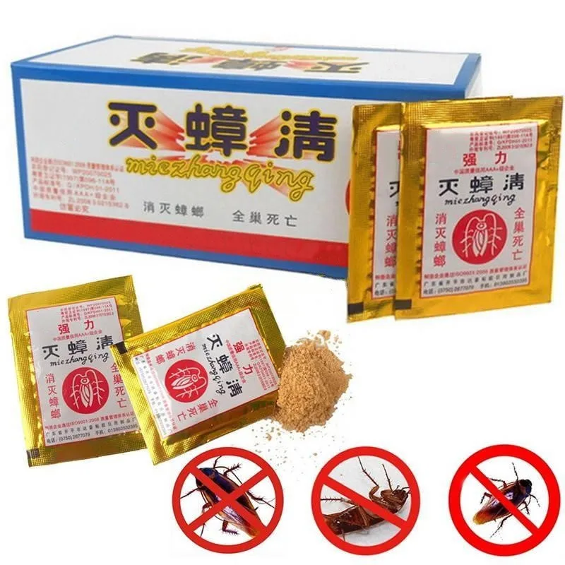 

Cockroach medicine Yiwo Duan household harmless indoor and outdoor kitchen garden powerful cockroach killing bait 10 bags