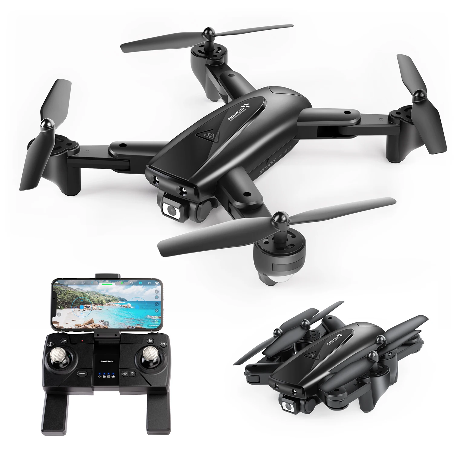 SNAPTAIN SP500 Квадрокоптер GPS 1080P HD радиоуправляемая беспилотная камера WiFi Fpv Дрон
