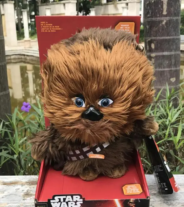 Звездные войны плюшевые мягкие игрушки Starwars фаршированная говорящая фигура Дарт