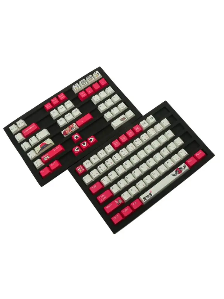 

108 Keys OEM PBT Dye Sub Keycaps Full Set Mechanical Keyboard Keycaps PBT Cap