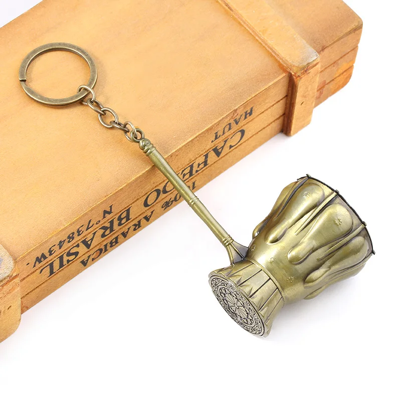 MIDY Новинка большой молот металлические брелки для ключей Темные души бугорь