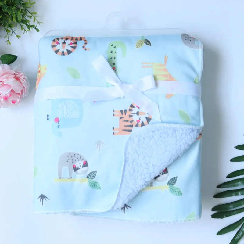 2020 детское одеяло модный бренд Детские Коралловые одеяла покрывало банные