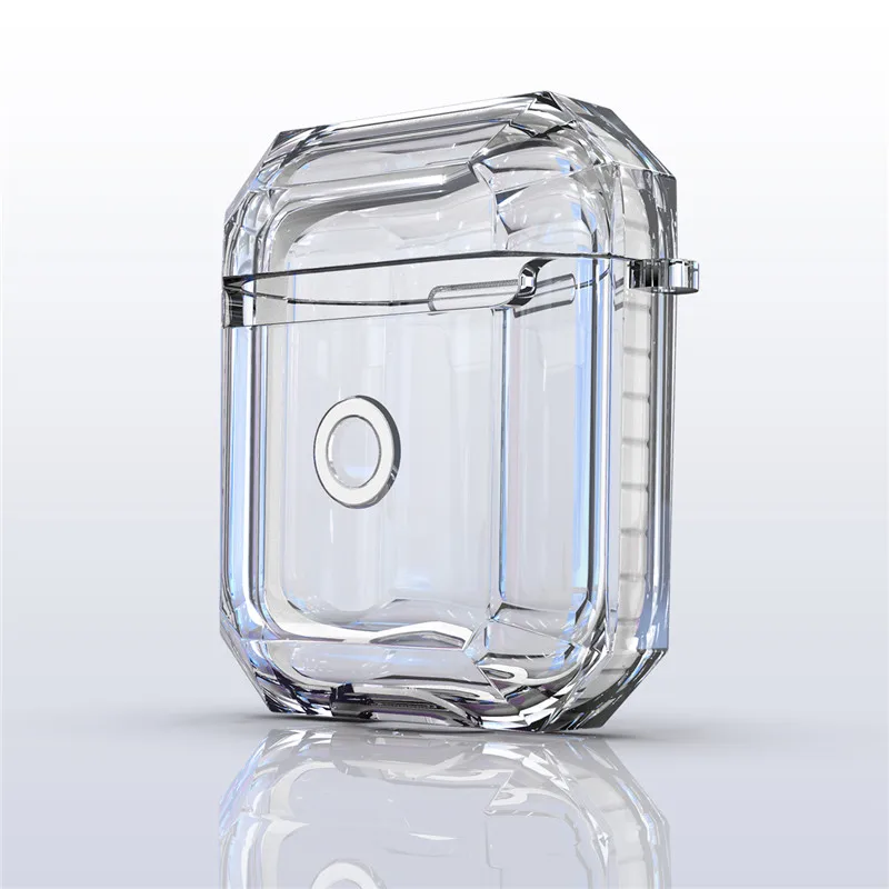 2nd Gen 2019 White Для Apple AirPods2 чехол-сумка прозрачный мягкий силиконовый противоударный защитный чехол для AirPods 2 Earpods чехол аксессуары - Цвет: 2nd Gen 2019 White