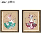 Пекаря жена наборы вышивки крестиком растения Аида Ткань 18ct 14ct 11ct льняная парусиновая льняной хлопчатобумажной ниткой наборы сделай сам ремесло комплект