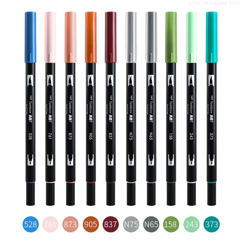 

TOMBOW AB-T набор маркеров 10 цветов
