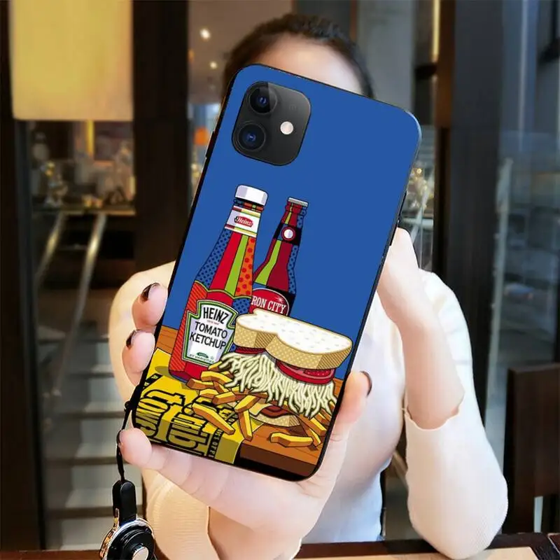 

Heinz Tomato Ketchup Soft Silicone TPU Phone Cover for iPhone 11 pro XS MAX 8 7 6 6S Plus X 5S SE 2020 XR case