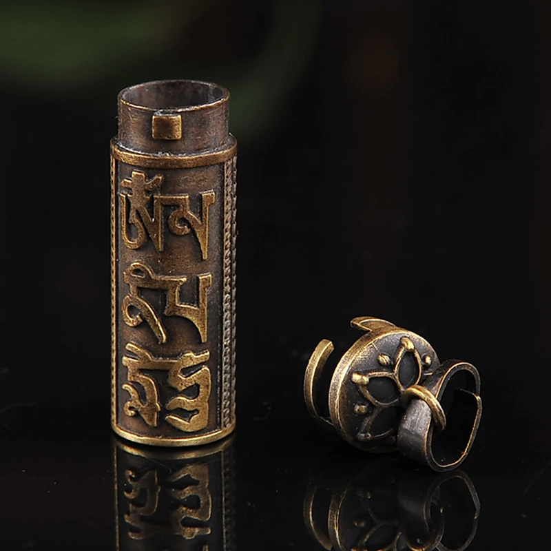 Украшение из тибетской Чан буддистские предметы меди истинное слово шести