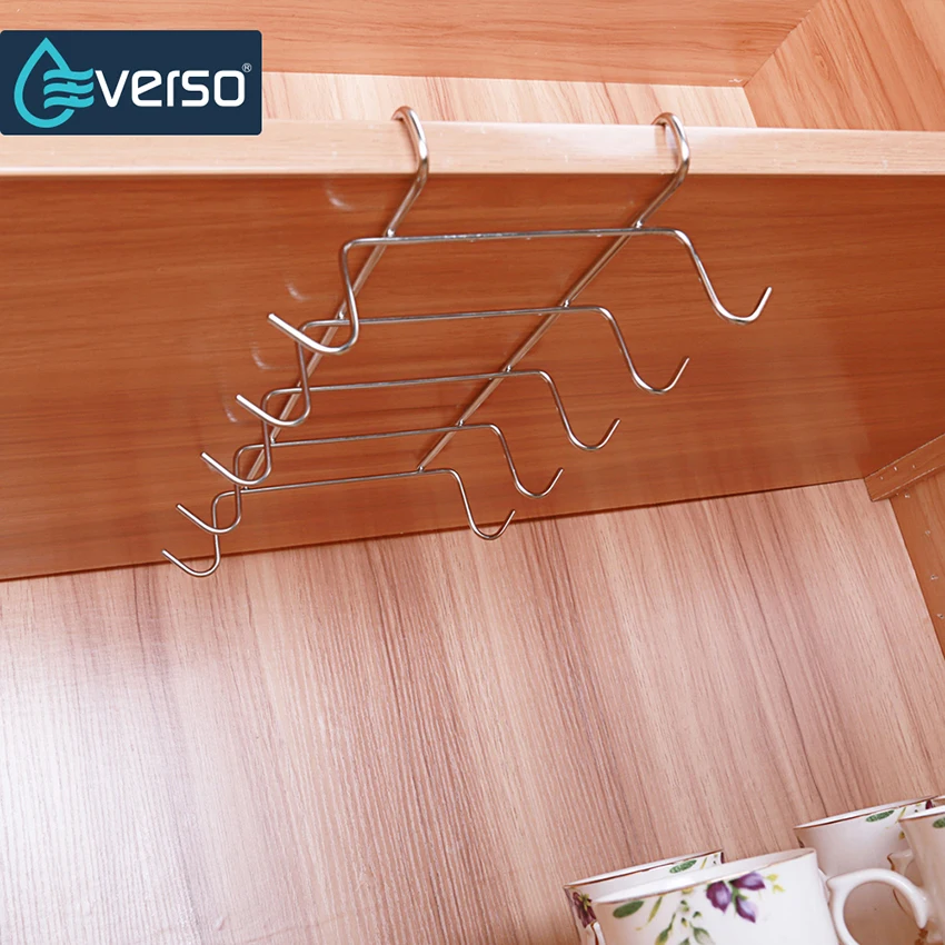 Стеллаж для хранения кухонного шкафа полка подвесной крючок органайзер одежды