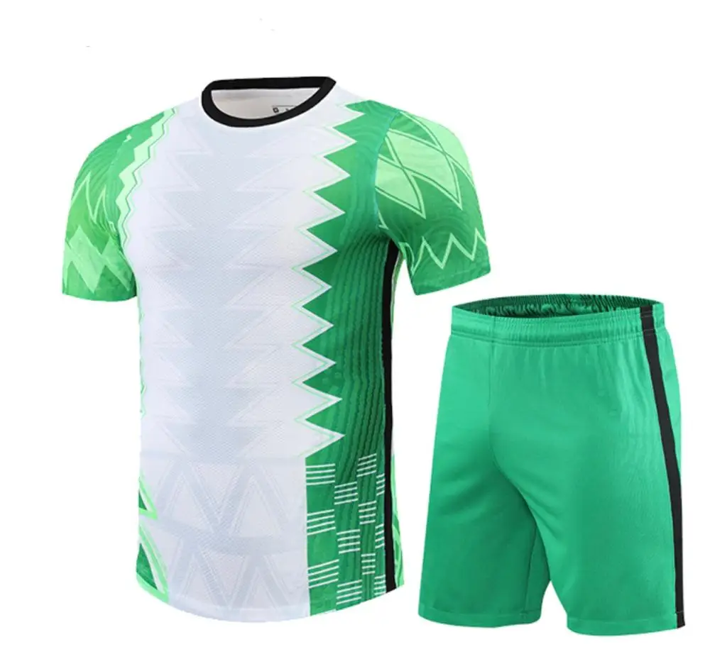 

2021 Nigeria players Football Jersey personalized name number logo sponsor advertising Special Nigeria soccer jerseys team game