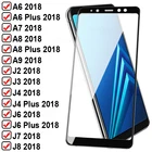 Защитное стекло 11D для Samsung Galaxy A6 A8 J4 J6 Plus 2018 A5 A7 A9 J2 J3 J7 J8 2018