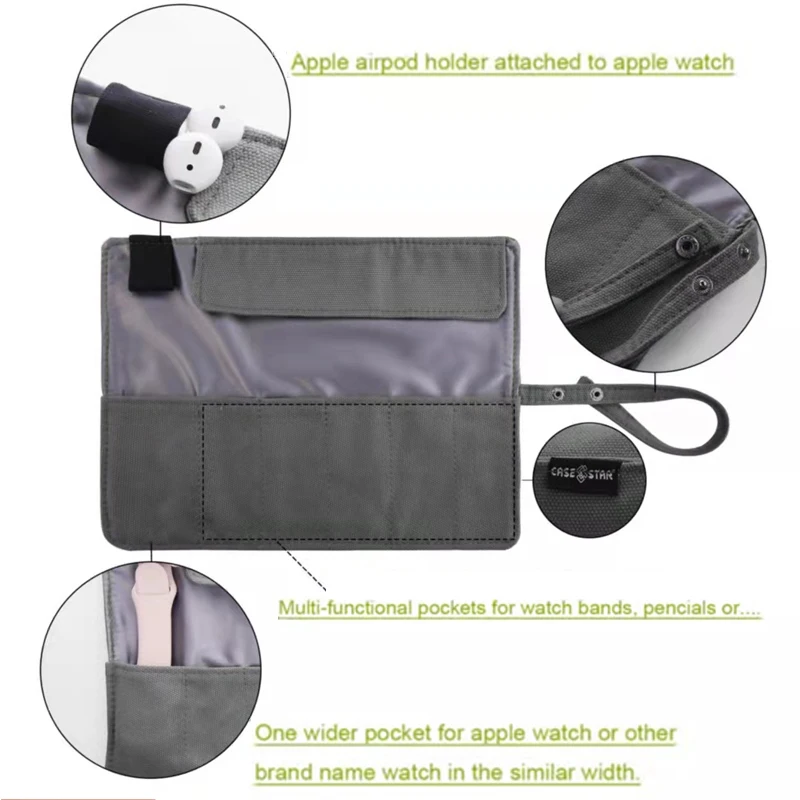 Многофункциональный портативный металлический органайзер из нержавеющей стали