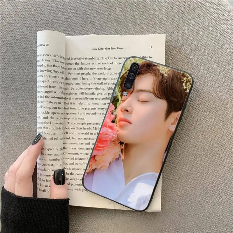 

Cha Eun woo TV True Beauty Kpop Phone Case For Samsung galaxy S 9 10 20 A 10 21 30 31 40 50 51 71 s note 20 j 4 2018 plus