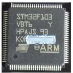 100% новый Бесплатная доставка STM32F103VBT6 STM32F103VBT6TR STM32F103VBT ARM MCU|Запасные части| |