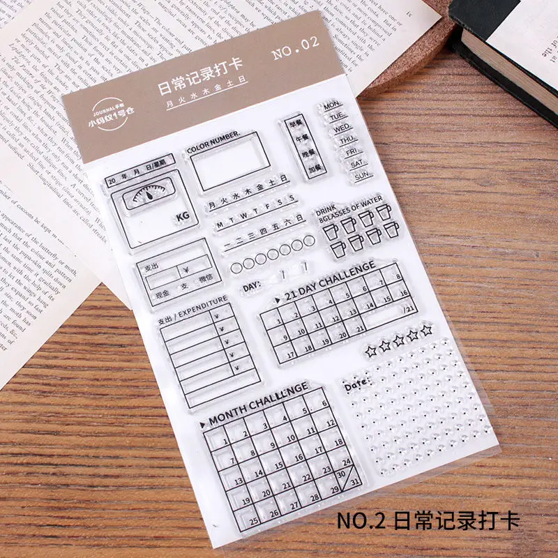 

С акриловыми ручками крой, подходит для ежедневного использования, декоративные штампы для студентов счета используется для скрапбукинга