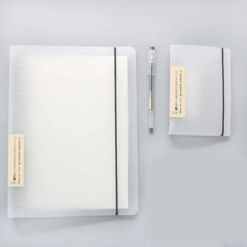 Записная книжка s Clips 6 колец разнообразная матовая папка свободный ремешок с